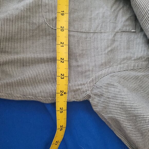 VTG Tommy Hilfiger Men's Hounds tooth Long Sleeve Button Up Shirt L - Picture 9 of 11